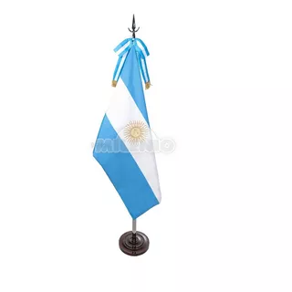 Bandera De Ceremonia Argentina Reglamentaria Completa