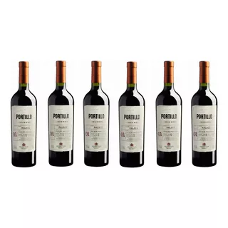  Vinho Argentino Mendonza Salentein Portillo Kit 6 Unidades