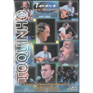 Toquinho Dvd Tons Do Brasil Ao Vivo Novo Original Lacrado