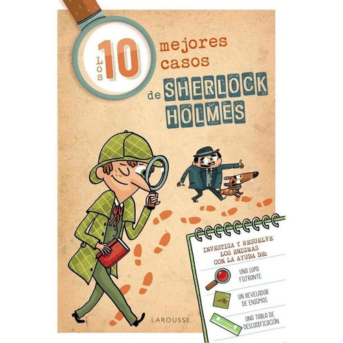 Los Diez Mejores Casos De Sherlock Holmes, De Vv. Aa.. Editorial Larousse En Castellano