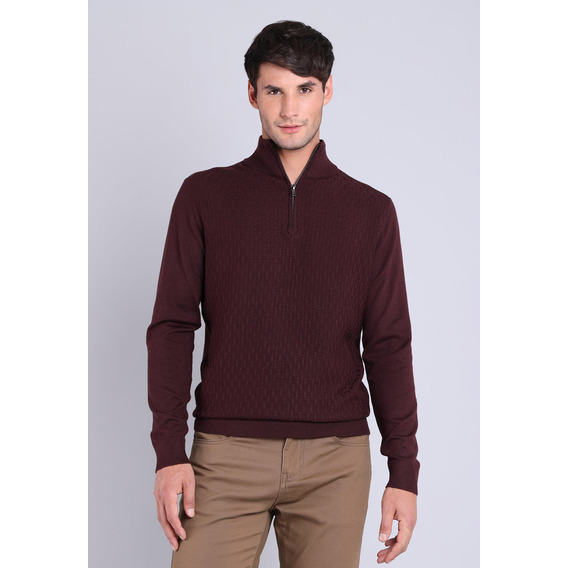 Sweater Half Zipper Guy Laroche Glsw983bu