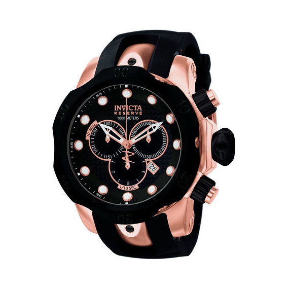 Reloj Invicta 0361 Oro Rosa, Negro, Bronce Hombres