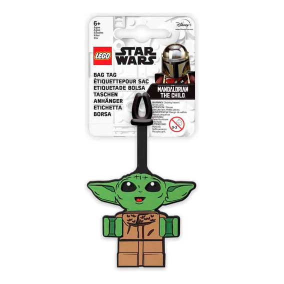 Etiqueta De Bolsa De Lego Star Wars Grogu Smile Bag Tag