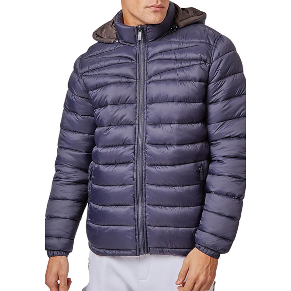 Campera Hombre Importada Inflada Nueva Liviana Comoda Nylon 