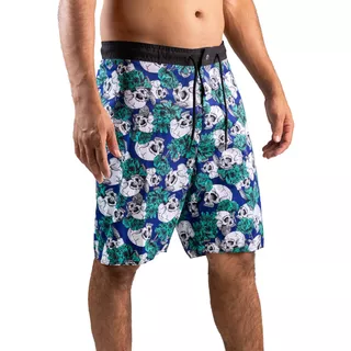 Combo Com 03 Bermudas Praia Surf Adulto Masculina Estampada - Atacado