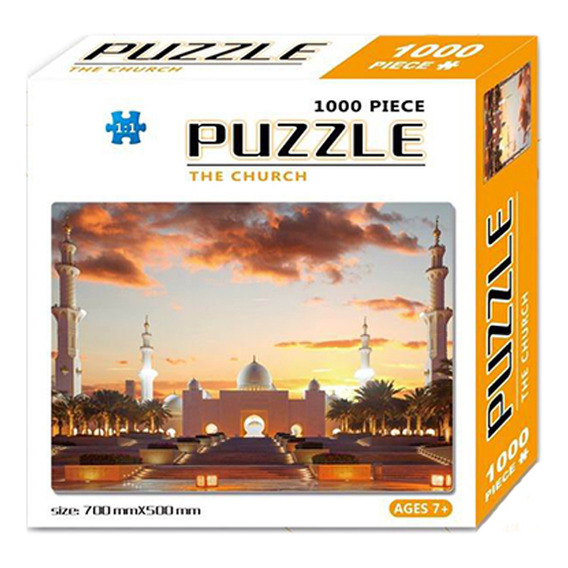 Puzzle Rompecabezas Iglesia India 1000 Piezas Cksur0583