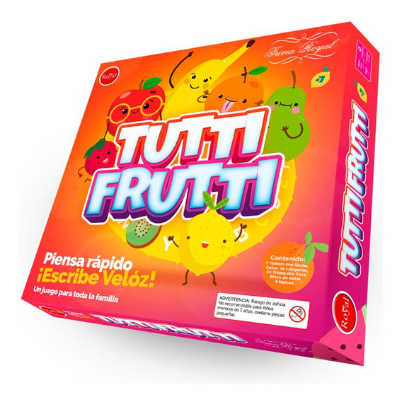 Juego De Mesa Trivia Royal Tutti Frutti Súper Oferta