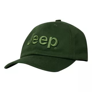 Boné Dad Hat Jeep Logo Bordado - All Green