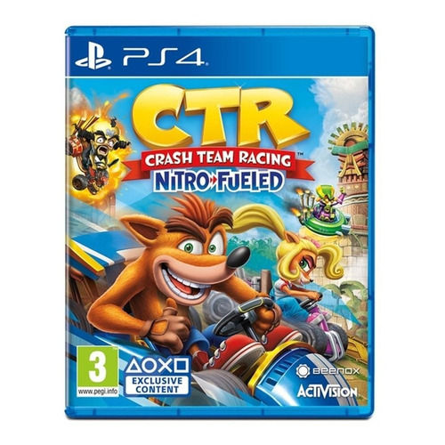 Crash Team Racing: Nitro-Fueled Switch Físico  Nitro-Fueled Standard Edition Activision PS4 Físico