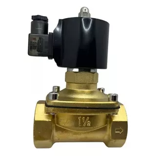 Válvula Solenoide 2/2 Vias Nf Ar Óleo E Água 1.1/2 Bsp 220v