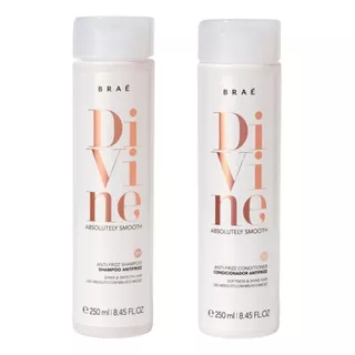 Kit Braé Divine Shampoo + Condicionador Antifrizz 250ml