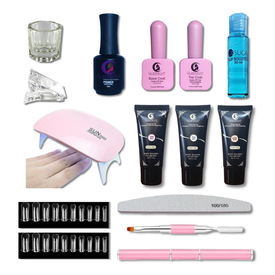 Kit Constructor De Uñas En Polygel X 3 Unidades 15 Ml