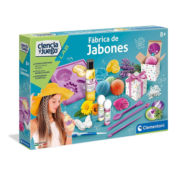 Juego Fábrica De Jabón Arte Y Manualidades Niñas Experimento