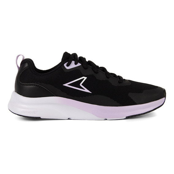 Zapatillas Deportivas  Power Raider Negro Mujer