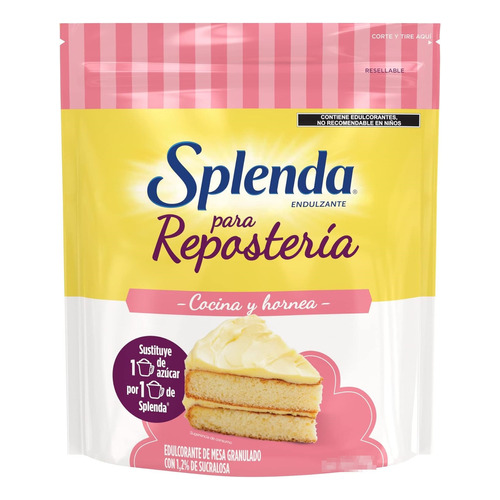 Endulzante Splenda Para Repostería 550 Gramos