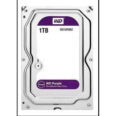 Dvr Hd Western Digital Intelbras Wd Cftv De 1 Tb, Morado, Color Plateado