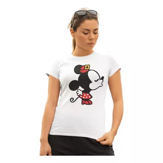 Combo Playeras Mickey Minnie Beso/ Disney/ Amor Y Amistad