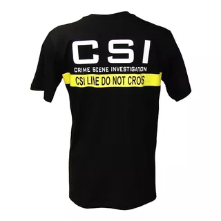 Camiseta Csi - Line Do Not Cross - Kaluapa