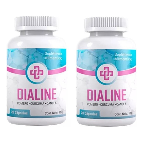 2 Pack Suplemento Alimenticio Dialine 30 Capssulas Sfn