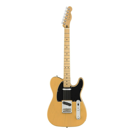 Guitarra eléctrica Fender Player Telecaster de aliso butterscotch blonde brillante con diapasón de arce