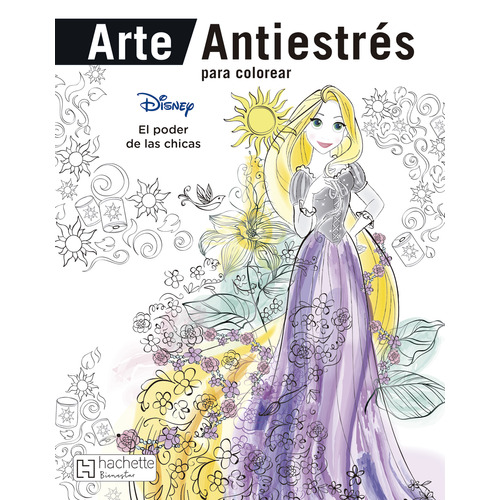 Libro Arte Antiestrés Para Colorear Disney ( Original) 