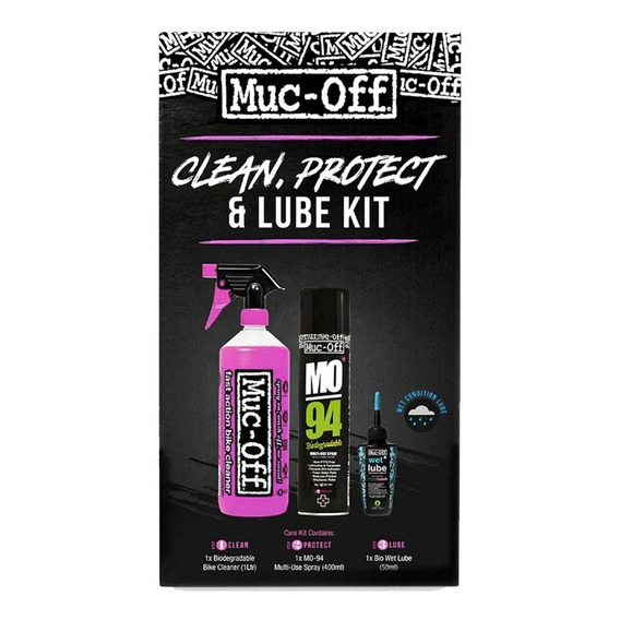 Kit Limpieza Bici Muc-off Limpia, Protege Y Lubrica - Muvin