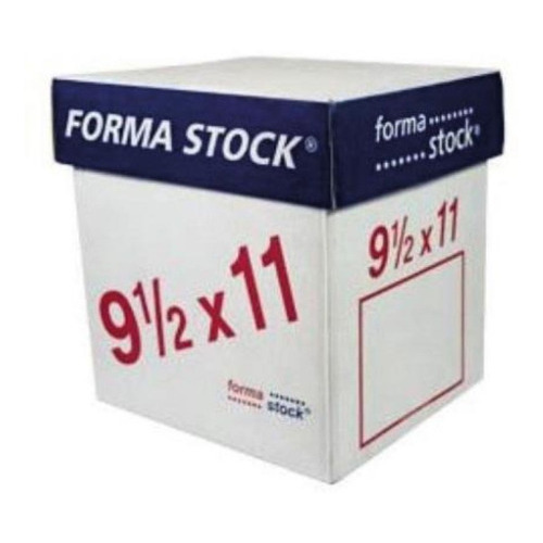 Papel Formastock Blanco 9.5 X 11 2tanto C/1500 Tb0007 /v