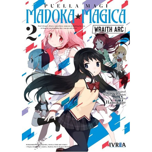 Puella Magi Madoka Magica Wraith Arc, De Coolkyousinnjya., Vol. 2. Editorial Ivrea, Tapa Blanda En Castellano, 2022