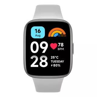 Reloj Xiaomi Redmi Watch 3 Active Color De La Caja Gris Color Del Bisel Gris