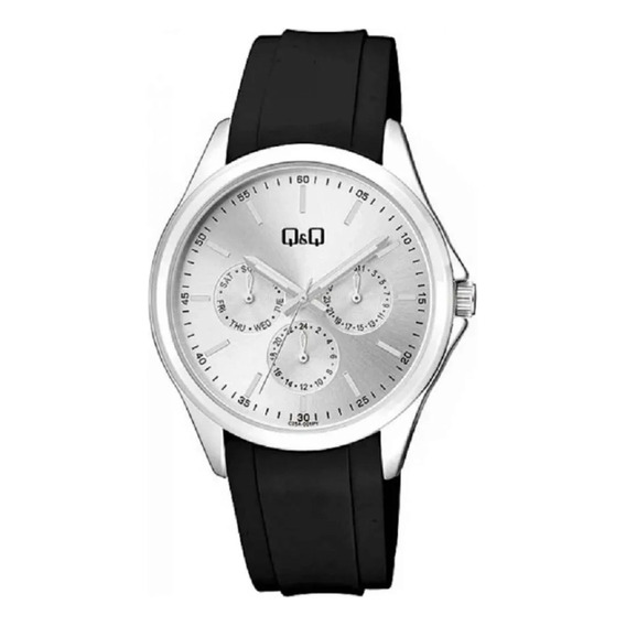 Reloj Para Mujer Q&q C25a C25a-001py Negro