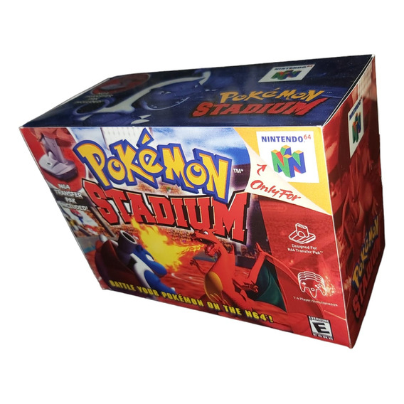 Caja Repro Custom Pokemon Stadium Con Interno Noincluyejuego