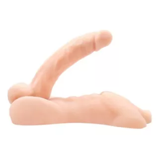 Dildo Vertebrado Cyberskin Realistico Torzo Hombre