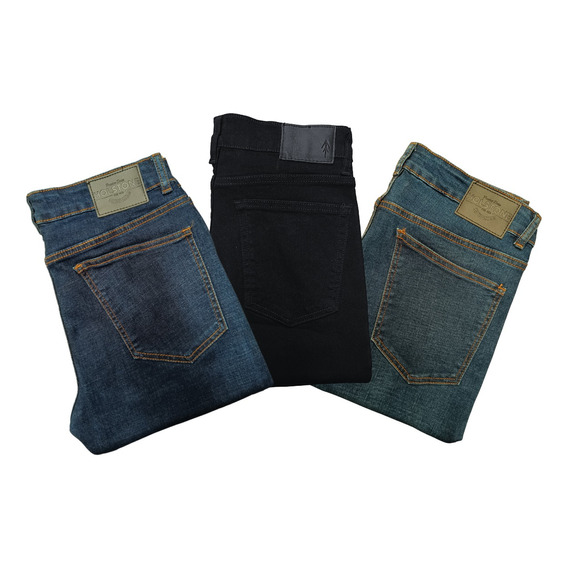 Jeans Denim Fits 3 Pack Holstone 