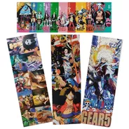 One Piece Set 4 Posters Largos Plastificado Luffy Sanji 82cm
