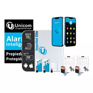 Kit Alarma Unicom Apart Inalambrica Gprs Chip Casa Comercio