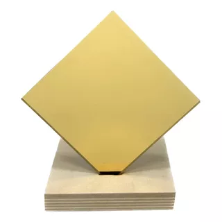 Chapa De Acrilico Espelhado Dourado 100cm X 200cm Esp. 2mm