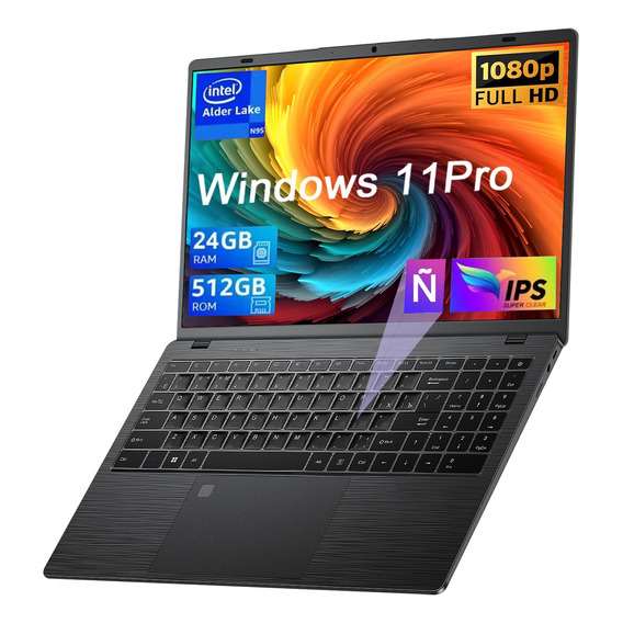 Laptop Vanwin 15.6 Intel N5095 De 24gb Y 512g Con Windows 11