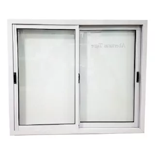 Ventanas Aluminio Blanco 70x80 Vidrio Entero 4mm Con Envío 