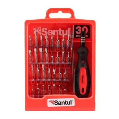 Desarmador Santul 8095 Tipo Ratchet Puntas Intercambiables