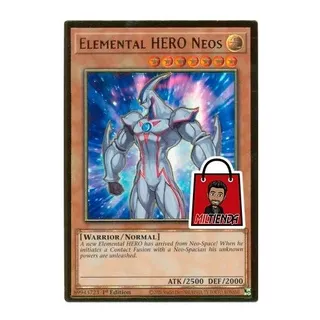 Elemental Hero Neos - Héroe Premium Gold Miltienda - Yugioh 