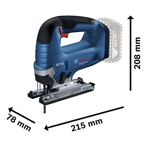 Sierra Caladora Inalámbrica Bosch Gst 185-li, 18v Sb