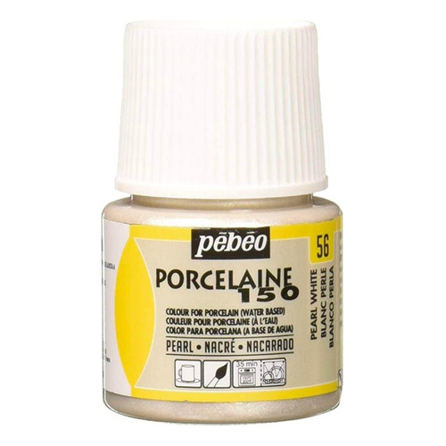 56 Torn. Blanco Perla Pebeo Porcelaine 150 De 45 Ml