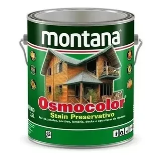 Verniz Cedro Osmocolor Montana 3,6l Acabamento Acetinado