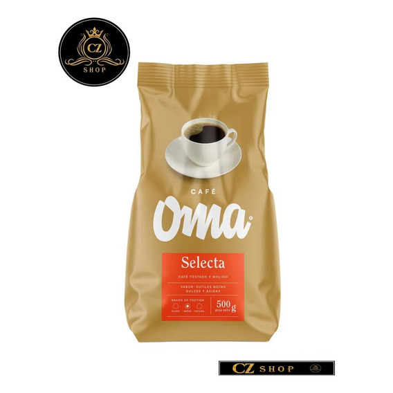 Cafe Oma Selecta Molido X 500g - Kg a $61