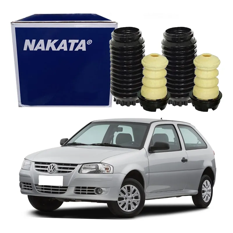 Kit Batente Traseiro Gol G4 1.0 2006 A 2014