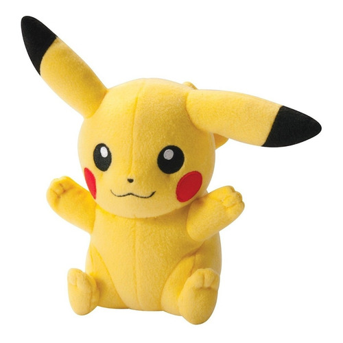 Pikachu Pokémon Tomy Peluhe 8 Pulgadas Original Charizard 