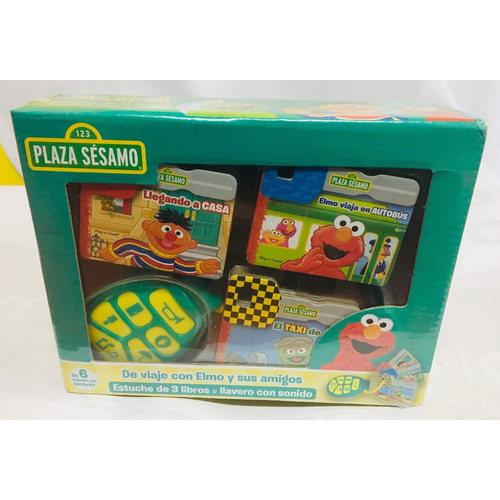 Libro Plaza Sésamo De Viaje Con Elmo Y Sus Amigos