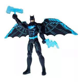 Batman Bat-tech Alas Expandibles Luces Sonidos 30cm Envioya 