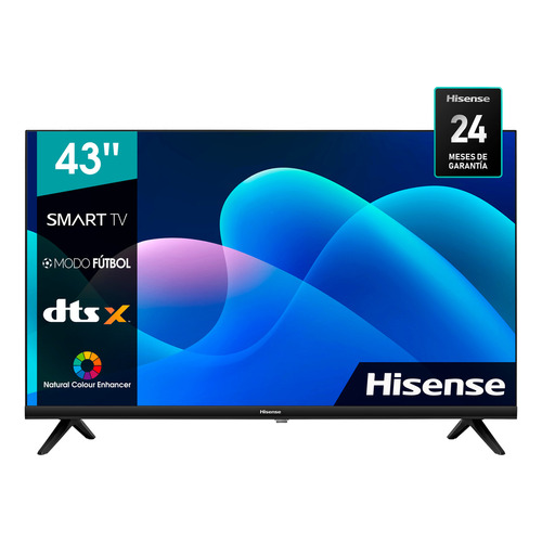 Smart TV Hisense A4 Series 43A4H LED Vidaa Full HD 43" 120V