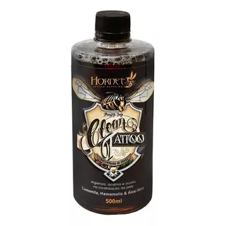 Clean Hornet Tattoo Tatuagem Concentrado De Ervas 500ml